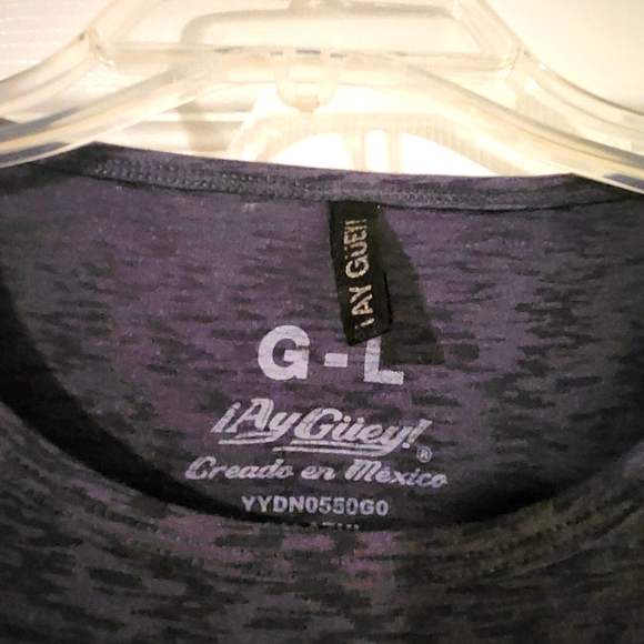 Ay Guey rhinestone skull sleeveless shirt - Picture 3 of 5